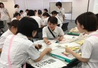 目指す看護師像を話し合う